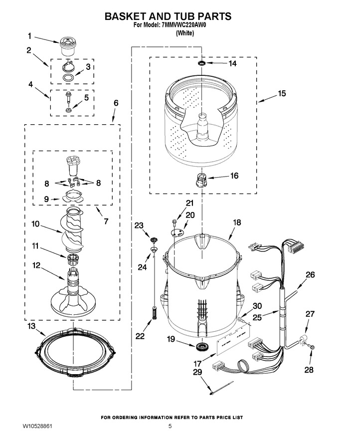 Diagram for 7MMVWC220AW0