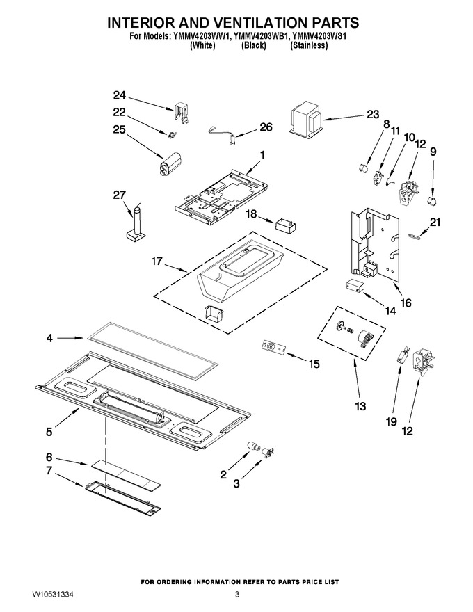 Diagram for YMMV4203WS1