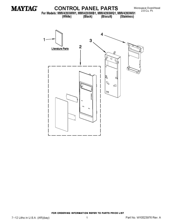 Diagram for MMV4203WS1