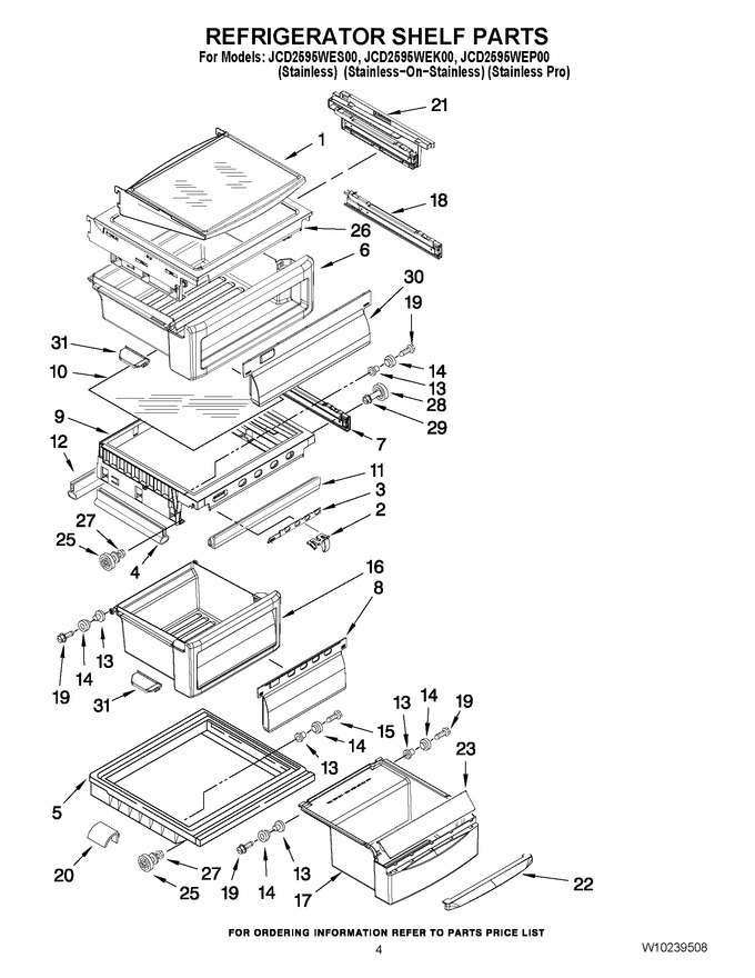 Diagram for JCD2595WES00
