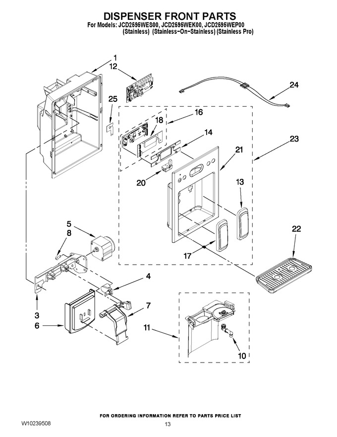 Diagram for JCD2595WEK00