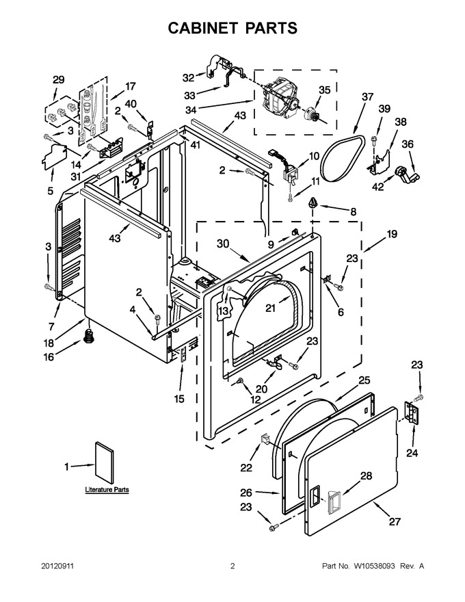 Diagram for MEDC200XW2