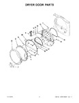 Diagram for 04 - Dryer Door Parts