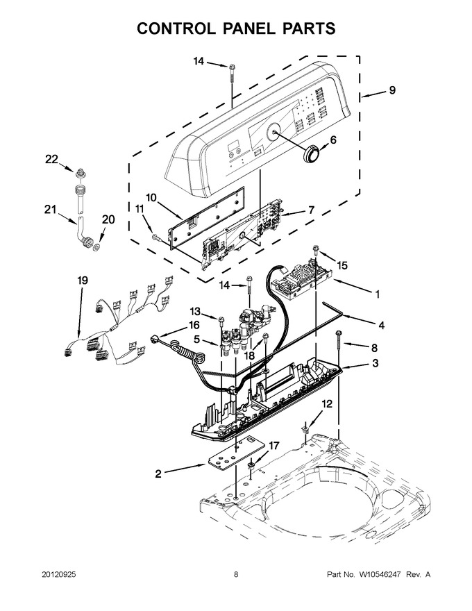 Diagram for 7MMVWB950AG0