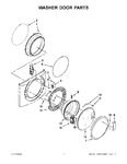 Diagram for 08 - Washer Door Parts