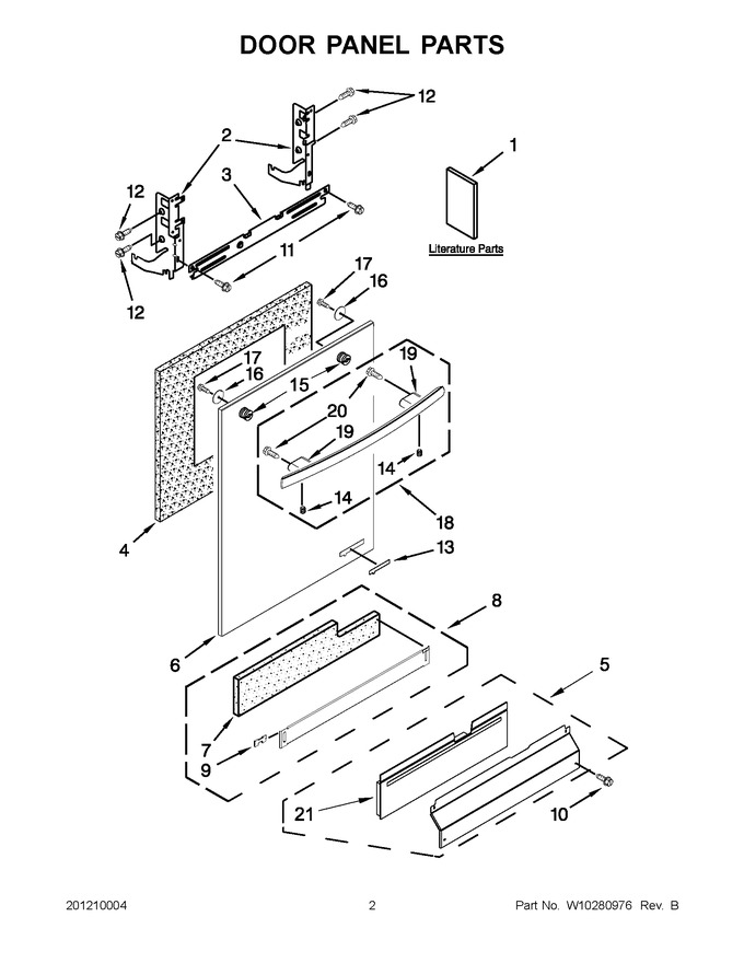 Diagram for JDB3650AWY0