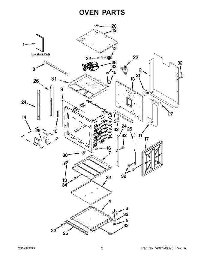 Diagram for JJW3430WS02