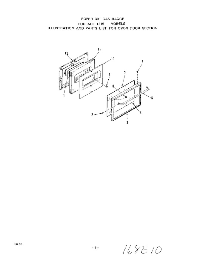 Diagram for 1213W1A