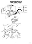 Diagram for 05 - Machine Base Parts