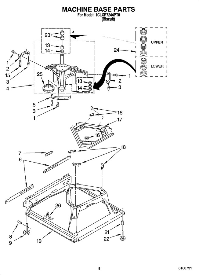 Diagram for 1CLXR7244PT0