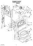 Diagram for 02 - Cabinet Parts