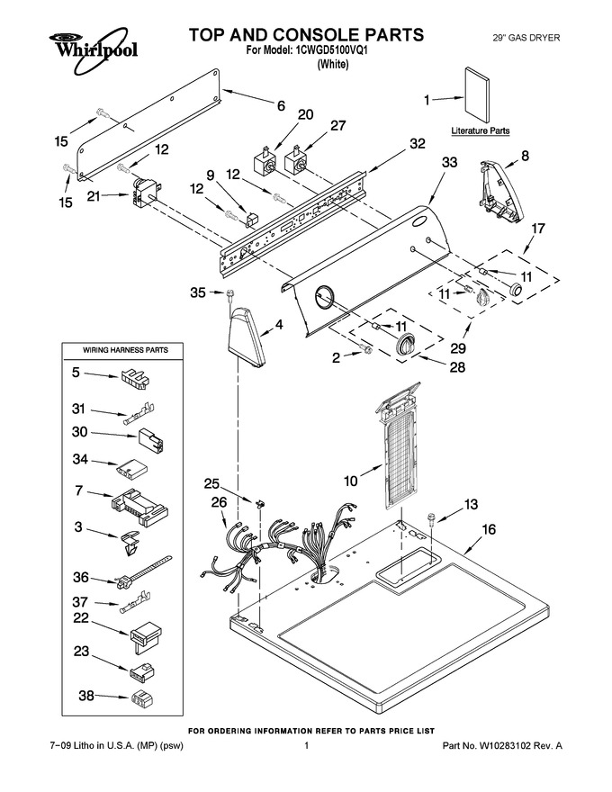 Diagram for 1CWGD5100VQ1
