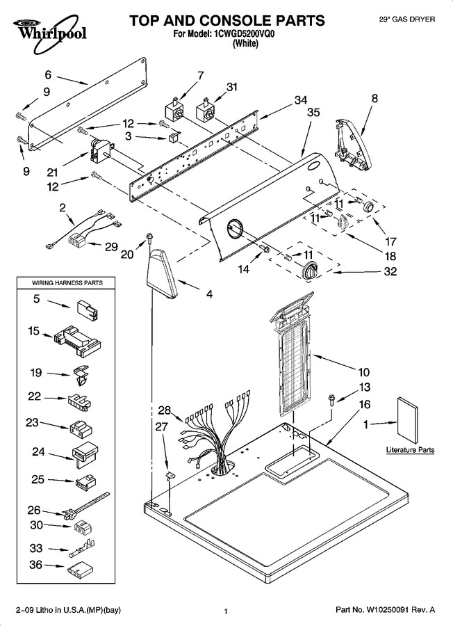 Diagram for 1CWGD5200VQ0