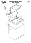 Diagram for 01 - Top And Cabinet Parts