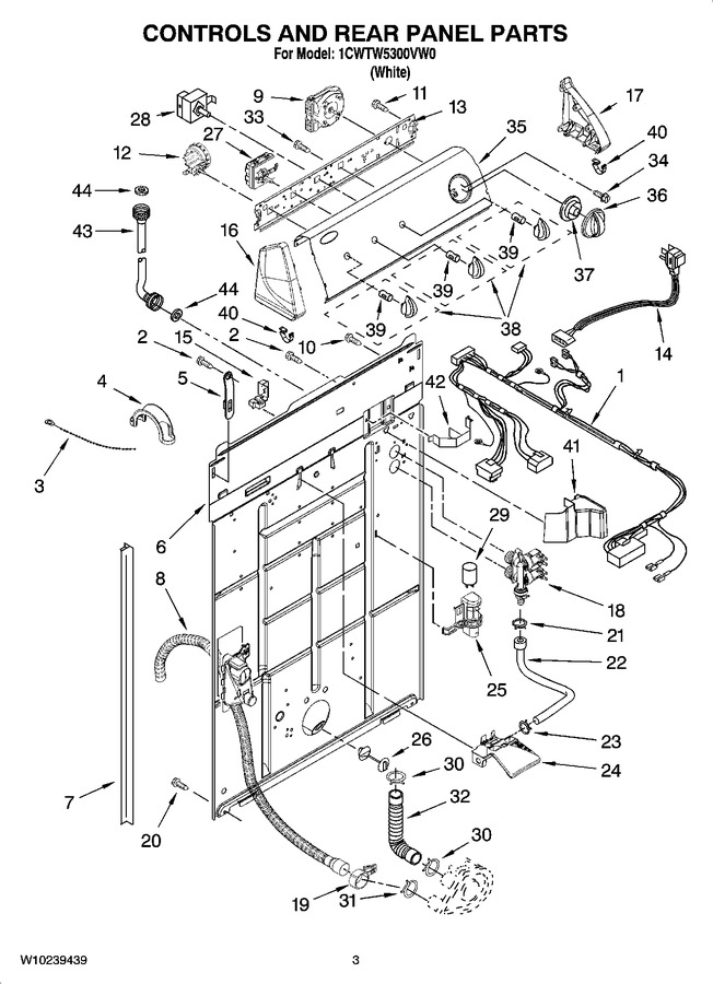 Diagram for 1CWTW5300VW0