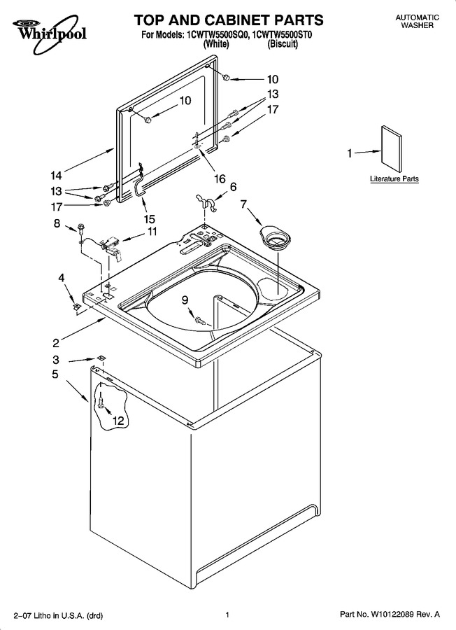 Diagram for 1CWTW5500ST0