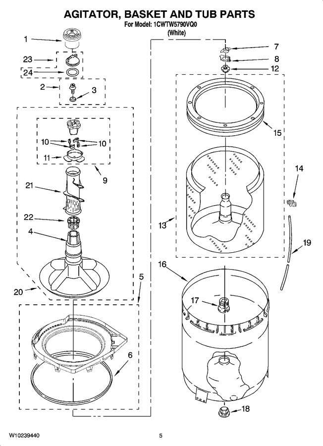 Diagram for 1CWTW5790VQ0