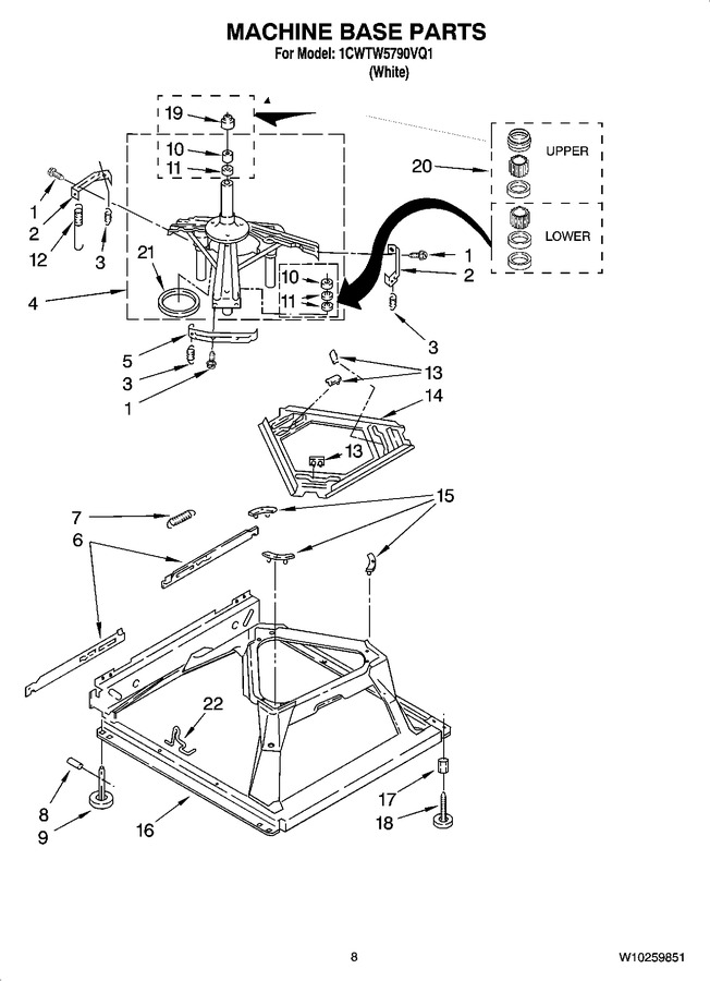 Diagram for 1CWTW5790VQ1