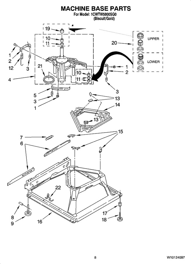 Diagram for 1CWTW5800SG0