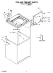 Diagram for 01 - Top And Cabinet Parts