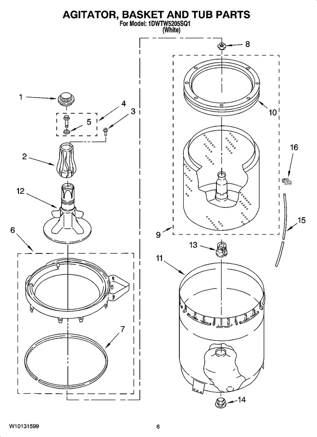 Diagram for 1DWTW5205SQ1