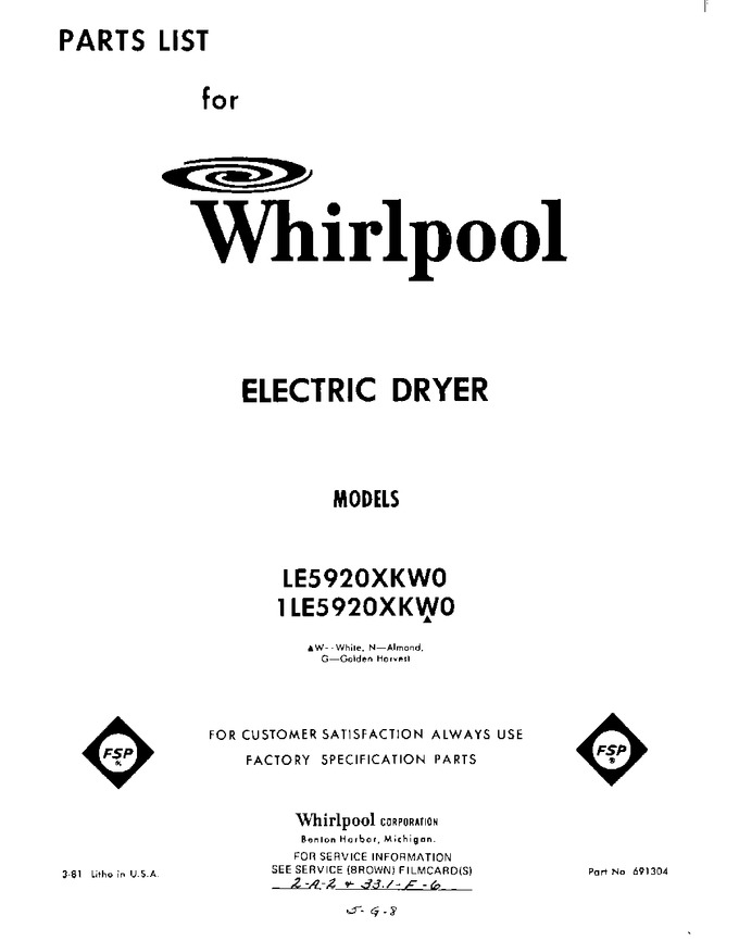 Diagram for 1LE5920XKW0