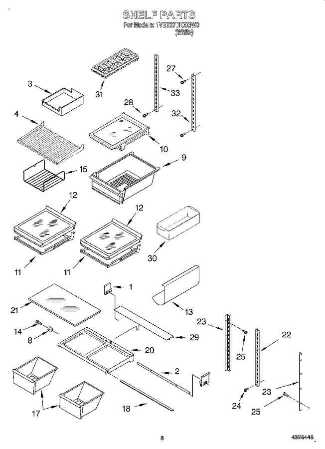 Diagram for 1VET27DKXGW0