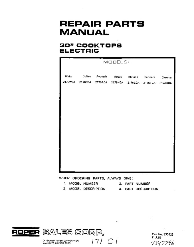 Diagram for 2176^0A