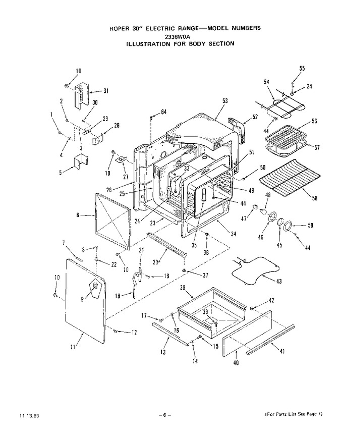 Diagram for 2336W0A