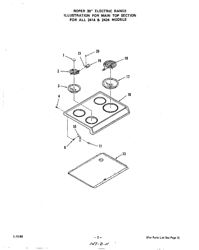 Diagram for 2414W1A