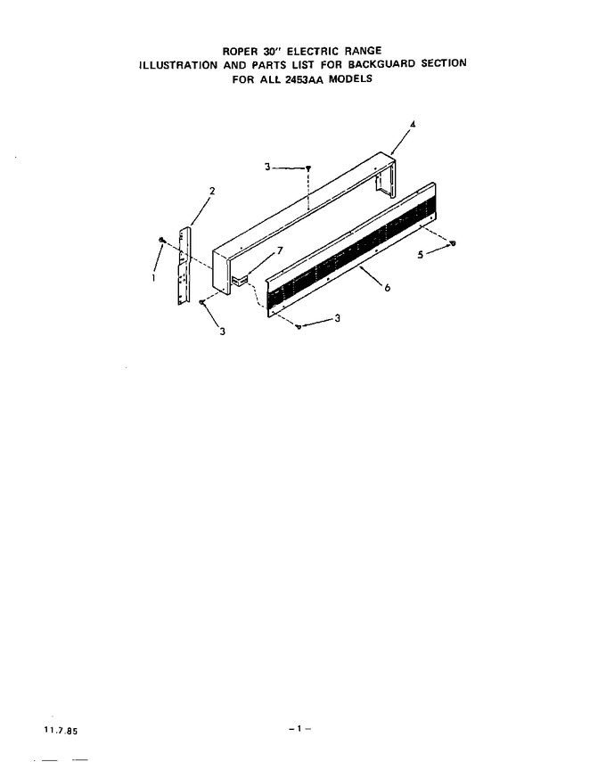Diagram for 2453WAA