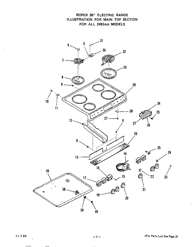 Diagram for 2453^AA