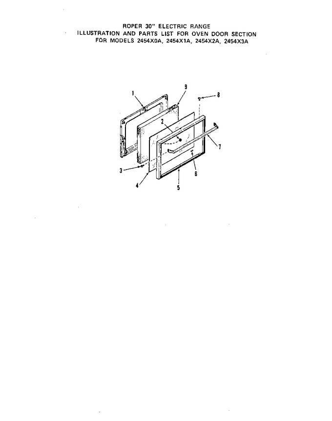 Diagram for 2454X3A