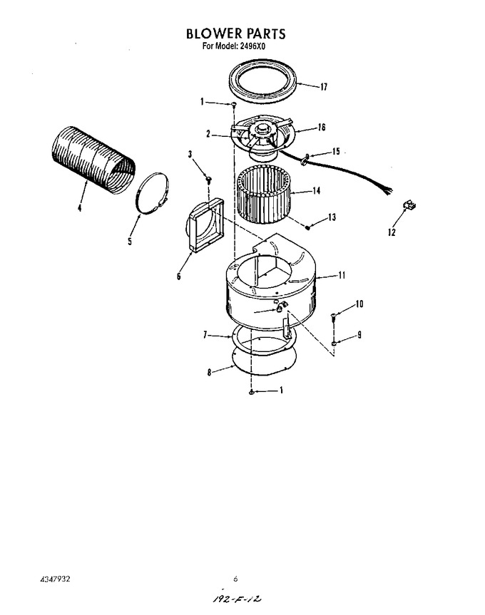 Diagram for 2496X0