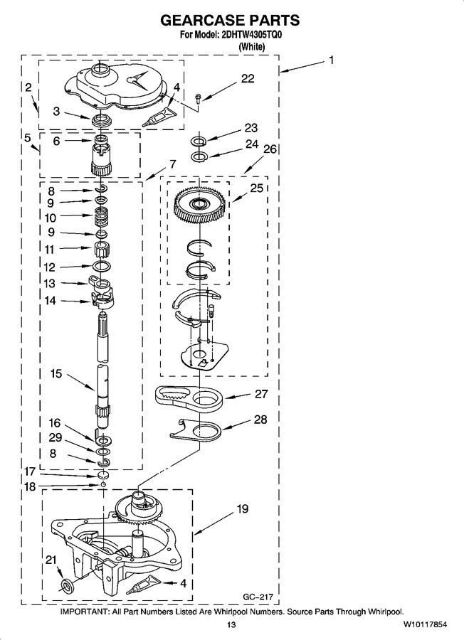 Diagram for 2DHTW4305TQ0