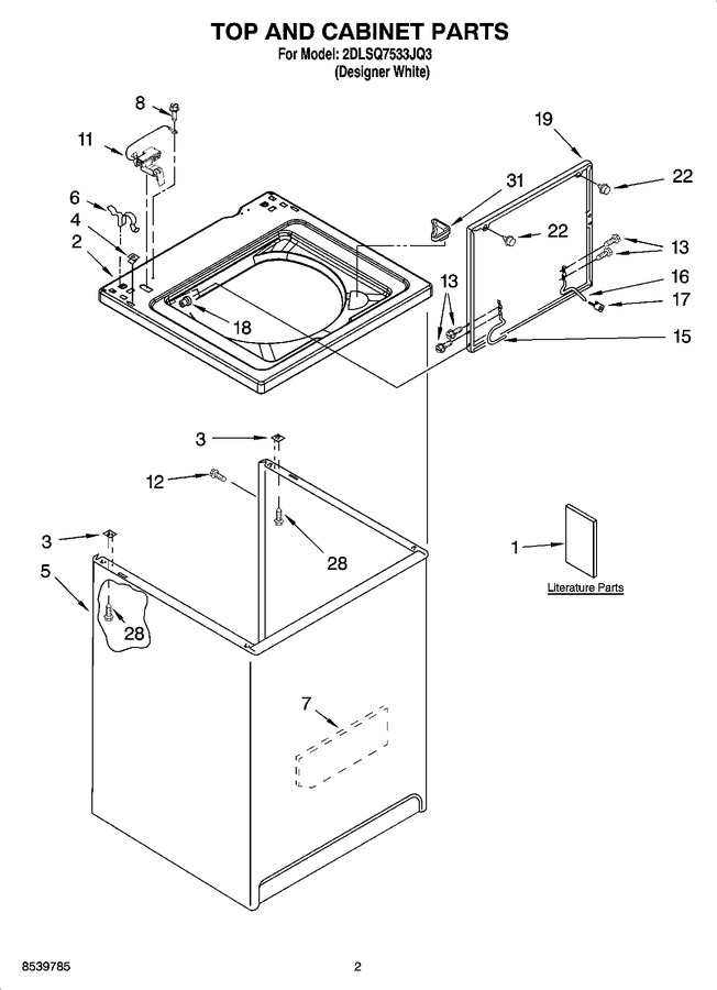 Diagram for 2DLSQ7533JQ3