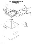 Diagram for 01 - Top And Cabinet Parts