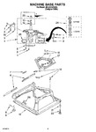 Diagram for 04 - Machine Base Parts