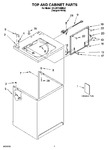 Diagram for 01 - Top And Cabinet Parts