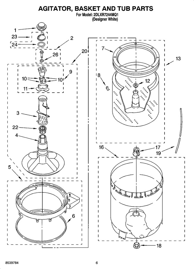 Diagram for 2DLXR7244MQ1