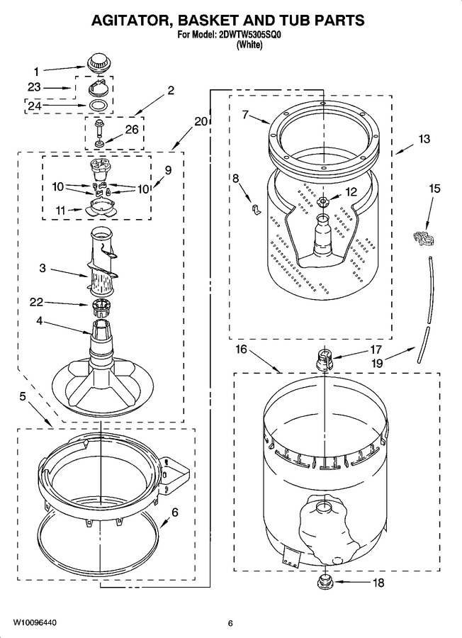 Diagram for 2DWTW5305SQ0