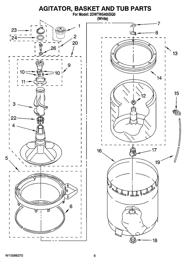 Diagram for 2DWTW5405SQ0