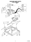 Diagram for 05 - Machine Base Parts
