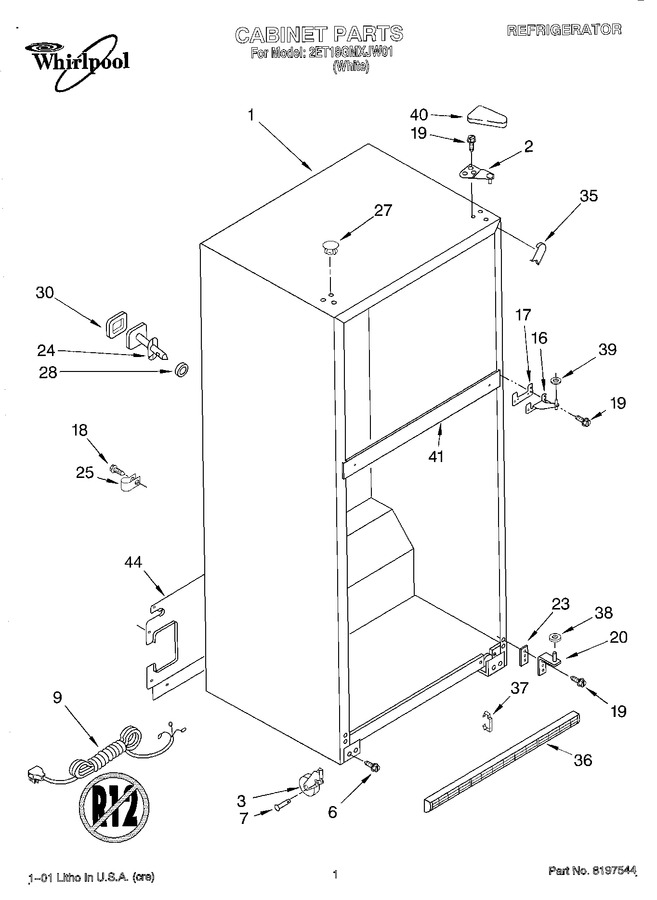 Diagram for 2ET18GMXJW01
