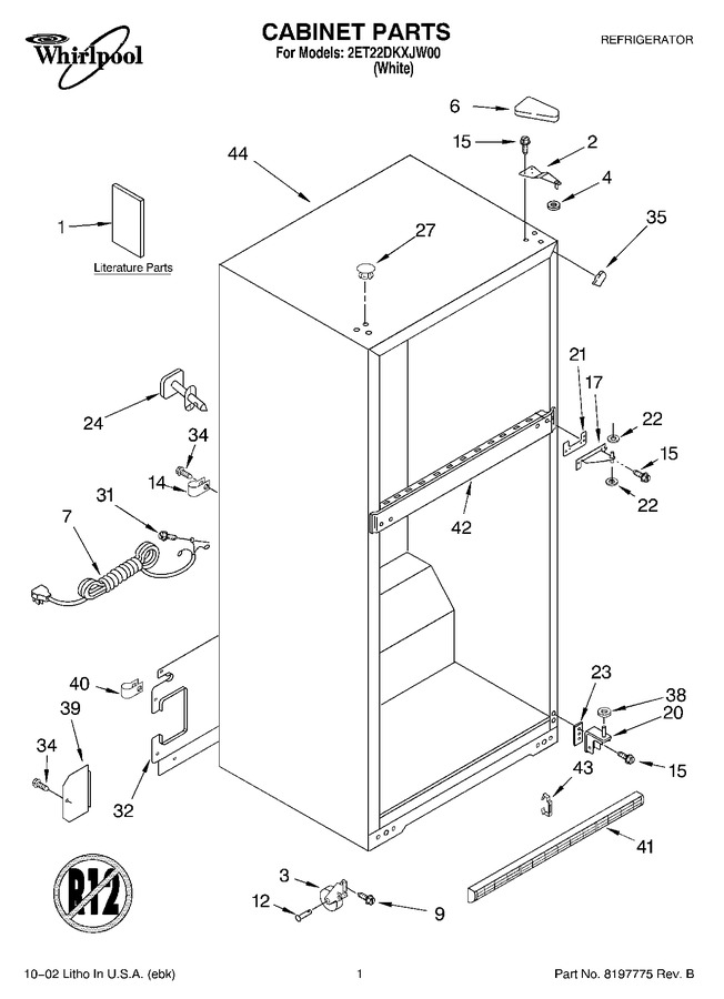 Diagram for 2ET22DKXJW00