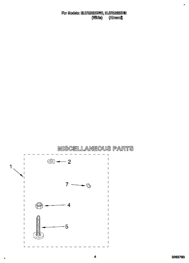 Diagram for 2LSR5233BW0
