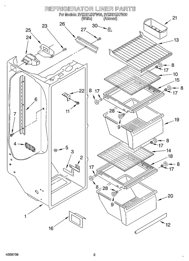 Diagram for 2VED21ZKFW00
