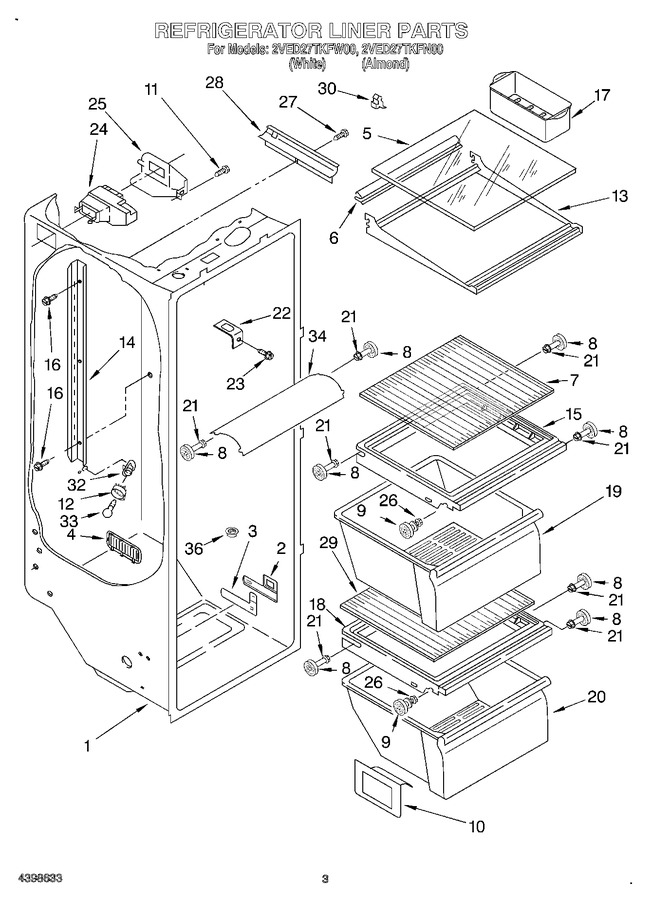 Diagram for 2VED27TKFW00