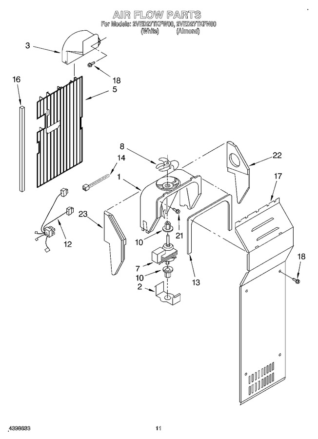 Diagram for 2VED27TKFW00