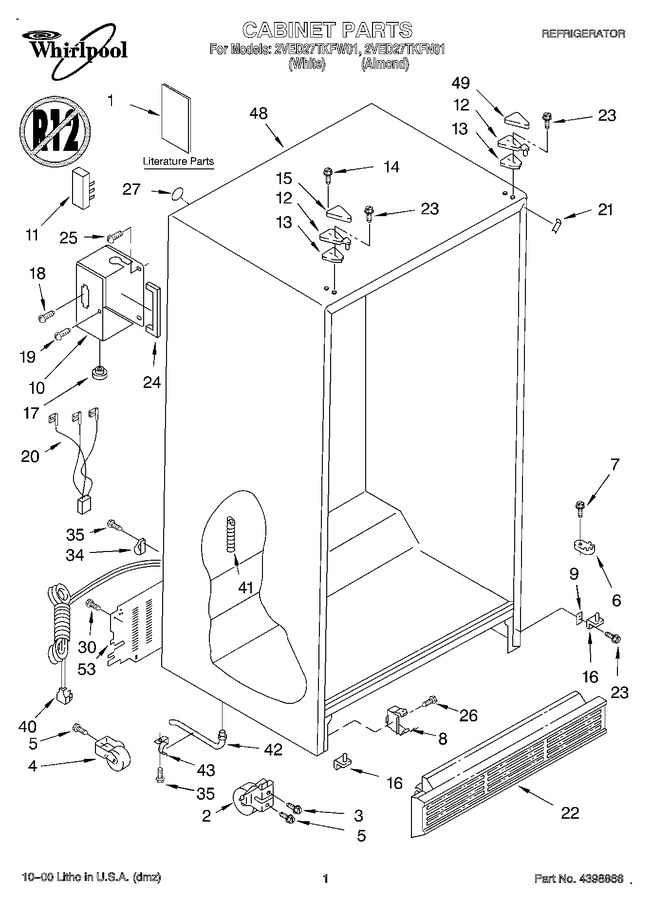 Diagram for 2VED27TKFW01